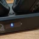 Wireless Headphones for TV with LED Display, TV Headphones Wireless for Seniors with Transmitter Charging Base, No Audio Delay Bluetooth V5.3, Plug and Play, Gift for Seniors/Hearing Impaired (Black)