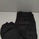 Women's Cargo Jogger Camo Pants with Pockets High Waist Slim Casual Tapered Camouflage Combat Hiking Pants (X-Large, Blackab22314)