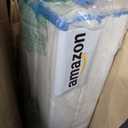 4 Pieces 4" x 4" x 48" Vinyl Fence Post Sleeves, Railing Fence Post Wraps for Deck/Porch/Mailbox/Patio/Balcony