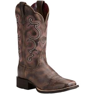 ariat  Women's Quickdraw Western Boots - Tack Room Chocolate, 8