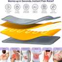 Heating Pad for Back, Upgraded Electric Heating Pad for Low Back Neck Shoulder Pain Relief, 12 x 24+26" Large Heat Pad with 4 Timer 6 Heat Setting & Auto Shut Off, Christmas Birthday Gifts for Men Dad