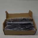 Hooke Road Matte Black Grill Inserts Front Mesh Grille Cover for 2007-2015 Jeep JK Wrangler & Unlimited Wrangler Accessories (7PCS Black + 1PCS White)