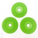 4.5" Glass Cutting Disc 3-Pack - Diamond Saw Blades Ultra-Wide 1.2" Tile Cutter Disc for Chip-Free Cutting on Tile, Glass, Marble, Granite