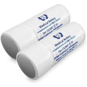 T Titan 2 Pack Banshee Battery Replaces Welch Allyn 72200 Fits 71000 71010 71015 71020 71022 71050 71051