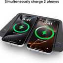 CarQiWireless Wireless Charger for Toyota Highlander Accessories 2014-2019 2018 2017 2016 2015, Center Console Organizer Wireless Phone Charging Pad for 2015 2016 2017 Toyota Highlander Accessories