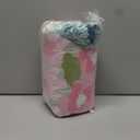 TRUEDAYS Wildflower Floral Bathroom Rug - Cute Tufted Non Slip Soft Flower Shaped Bath Mat, Washable Farmhouse & Cottagecore Bathroom Decor - Aesthetic Green Rug for Vanity, Tub, Entryway