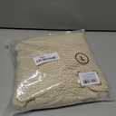 Pink Queen Swimsuit Coverup for Women 2025 Crochet Long Sleeve Hollow Out Mesh Knit Beach Cover Up (Beige, L)