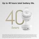 Beats Studio Pro - Wireless Bluetooth Noise Cancelling Headphones - Personalized Spatial Audio, USB-C Lossless Audio, Apple & Android Compatibility, Up to 40 Hours Battery Life - Matte White