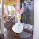 Easter Bunny Goose Outfit Goose Clothes Porch Goose Outfit Lawn Goose Clothing for 23" High Cement or Plastic Goose Lawn Goose Clothing, Porch Goose Clothes, Lawn Goose Outfit