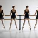 Women Dance Leotard Mesh Camisole Dancewear,Waist Mesh Splicing,Double Back Straps,Full Front Lining
