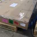 Amazon Basics Bed Frame with Storage, Foldable Metal Platform, Sturdy Steel, No Box Spring Needed, 18 Inches High, Tool-Free Setup, King Size, Black