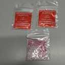 JMU 300 Pack Clear Orthodontic Elastics 1/4 Light, Orthodontic Rubber Bands Latex Free Intraoral Elastic Bands Dental Rubber Bands Made in USA