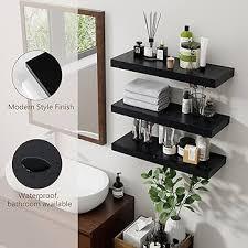 Bathroom floating shelf