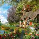Ravensburger Country Cottage Jigsaw Puzzle - 1500 Pieces | Expertly Crafted in Germany | Unique, Interlocking Fit | Vibrant, Glare-Free Imagery | Perfect for Adults and Kids Alike