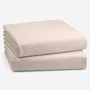 Cot Sheets, 31" x 75", 2 Pack, Ultra Soft Microfiber Cot Fitted Sheet for Narrow Twin Mattress/Camp Bunk Beds/RV Bunk Bed Sheets/Guest Beds/Army Cots/Trifold Mattress, 9 Inch Pockets, Blush