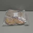 Solid Wood Step Stool for Adults Bathroom, Kitchen, Bedroom & Entryway Use, Easy-Clean Real Wood, Rounded Corners, Stable 4-Leg Design, Quick No-Tool Assembly, Portable Plant Stand