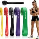 TB3C Pull Up Bands, Resistance Bands Set, Pull-Up Assistance Bands Set for Men & Women, Exercise Workout Bands for Working Out, Body Stretching, Physical Therapy, Muscle Training