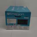 Amazon.com: Emerson MW7302B Compact Countertop Microwave Oven with Touch Control, LED Display, 700W, 10 Power Levels, 6 Auto Menus, Glass Turntable and Child Safe Lock, 0.7 Cu., Ft. Black : Home & Kitchen