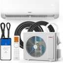 TOSOT 12,000 BTU Mini Split Air Conditioner & Heater, 19 SEER2 Ductless Inverter AC with WiFi, Alexa Compatibility, 208-230V, 16ft Copper Line Set, Cosmo Series