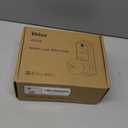 Veise VE018 Smart Knob Handle Lock - Fingerprint, App Control, Keyless Entry for Front Door and Bedroom, Electronic Digital Keypad, Auto Lock, Remote Access Sharing, IP55 Weatherproof, Matte Black