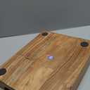 EDHAS Letter Trays & Stacking Supports Acacia Wood Desk Document, File Folder, Magazine Holder Tray (14" x 11" x 2")