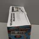 Chefman Rotating Belgian Waffle Maker, 180° Flip Iron w/ Non-Stick Plates, Adjustable Timer, Locking Lid, & Drip Plate, Space Saving Storage, Mess-Free Breakfast, Stainless Steel/Black