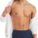 Hanes Men's Underwear Boxer Briefs Pack, Moisture-wicking Underwear for Men, Breathable, Cool & Breathable Cotton (Blue, XL)