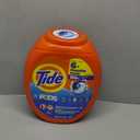 Tide PODS Laundry Detergent Pacs, 3-in-1 Stain Remover, Odor Fighter, Color Protector, 112 Count, HE compatible, Original Scent