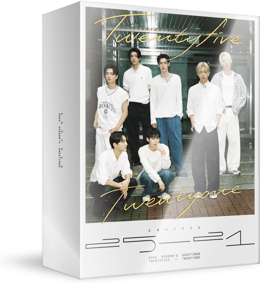 EN-HYPEN 2026 SEASON'S GREETINGS Photobook [25-21 Twentyfive - Twentyone]