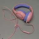 acer Kids Headphones Wired for School - Over-Ear 85/94dB Volume Limiter 3.5mm Jack Foldable Stereo Sound Headset for Toddlers Girls Boys Travel Learning Entertainment Tablet Kindle iPad PC,Pink Purple