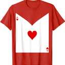 Original Halloween Playing Card Costume Alice In Wonderland T-Shirt