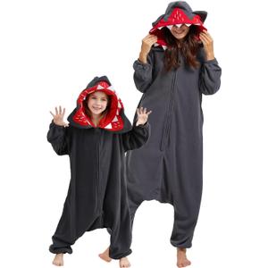 DarkCom Kids Animal Onesie,Women and Mens Cosplay Dog Onesie Halloween Costume Christmas Pajamas Sleepwear (4-5T)