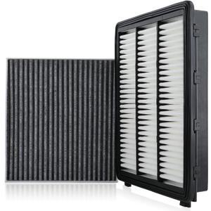 28113-D3300 97133-D1000 Engine and Cabin Air Filter Combo Set Compatible with Hyundai Tucson 2016-2021 Compatible with Kia Sportage 2017-2022