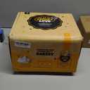 Dutch Oven Bread Baking - 5QT Enamel Bread-Dome - incl Sourdough Bread-Baking Suppliers like Dough Whisk Scoring Lame etc Bread-Oven Cast Iron for Sour dough Bread-Pan with Lid, Bread-making (White)