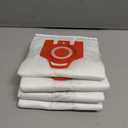 Miele Genuine AirClean 3D FJM Vacuum Cleaner Bags, 4 x Bags, 1 AirClean Exhaust Filter