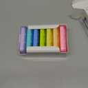 7 Piece Set Pill Organizer 6 Times a Day, Weekly Pill Case, Pill Organizer with Labels, Travel Pill Dispenser 7 Day with 42 Compartments for Medication/Vitamin/Fish Oil/Supplements - Rainbow Colors