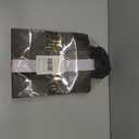 Sparkle and Bash 24 Pack Medium Black Thank You Party Favor Paper Goodie Gift Bags with Handles, Gold Foil