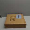 Tandefio 2 Pack 12'' x 12'' White Flush Mount Shed Transom Window with Tempered Glass Household Windows with Screws for Chicken Coop Sheds Barns Playhouse