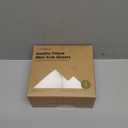 2-Pack Mini Crib Sheets Fitted - 38x26 Pack N Play Sheets for Pack and Play Mattress, Organic Cotton, Soft & Breathable Playard Bedding, Neutral Mini Toddler Bed Cover for Boys, Girls (Soft White)