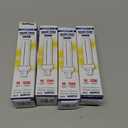 Circle (4 Pack CFL Bulbs Direct Generic Replacement for Panasonic FDS18E35/4 18W 3500K Double Tube, 4 Pin G24q-2 Base, Compact LED Light Bulbs