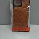 Bocasal Crossbody Wallet Case for iPhone 13 Pro Max, RFID Blocking PU Leather Zipper Handbag Purse Flip Cover, Kickstand Folio Case with Card Slots Holder Wrist Strap Lanyard 5G 6.7 Inch (Brown)