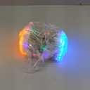 200 FT 500 LED Christmas Lights Outdoor Fairy Lights Plug In Extra Long String Lights Clear Wire Waterproof 8 Modes Timer for Outside House Tree Garden Yard Wedding Party Decorations-Multicolored