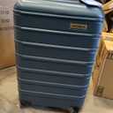 Samsonite Omni 2 Domestic Carry-On Luggage - 22x14x9 Airline-Approved - Features Expandable Polycarbonate Shell, 360° Wheels, TSA Lock  Nova Teal, Carry-on Spinner