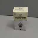 GROSMIMI Spill Proof no Spill Magic Sippy Cup with Straw with Handle for Baby and Toddlers, Customizable, PPSU, BPA Free 10 oz (White)