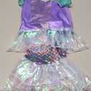 Meland Princess Dress Up - Dress Up Clothes for Girls with Toys,Christmas Birthday Gift for Toddler Girls 3,4,5,6,7,8 Years (Pink)