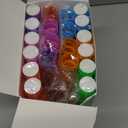 24 PCS Christmas Light Up Party Favors Supplies for Kids 4-8-12,Bulk New Years Eve Glow Sticks Bracelet Necklace Accessories for Toddlers, Birthday Treat Return Gifts, Goodie Bag Stuffers for Boys Girls