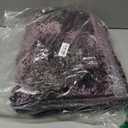 Yimobra Large Bathroom Rug Non Slip 36x24 Inch, Extra Thick Soft Absorbent Chenille Bath Mat, Machine Washable Bath Rugs for Bathroom Floor, Tub and Shower, Home Decor Accessories, Purple Grey