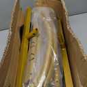 Metal Arch Backdrop Stand Set of 3(6 ft, 5 ft, 4 ft) Party Arch Stands for Wedding, Birthday, Baby Shower, Bridal Shower,Balloon Arched Frame for Garden Decor, Gold Floral Arches