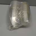 Mifoci 300 Pcs Gold Glitter Plastic Plates Set for Party 100 Pcs 6.5 Inch Plastic Plates with 100 Forks and 100 9 oz Cups for Wedding Party Halloween(Gold Glitter)