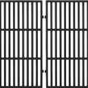 E310 17.5" 7638 7639 Grill Grates for Weber Spirit I & II 300, Spirt E310 E320 E330 S310 S320 S330, Cast Iron Cooking Grates, Grill Replacement Parts for Genesis Silver/Gold, Genesis 1000-3500